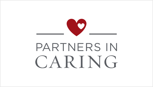 Partners in Caring logo