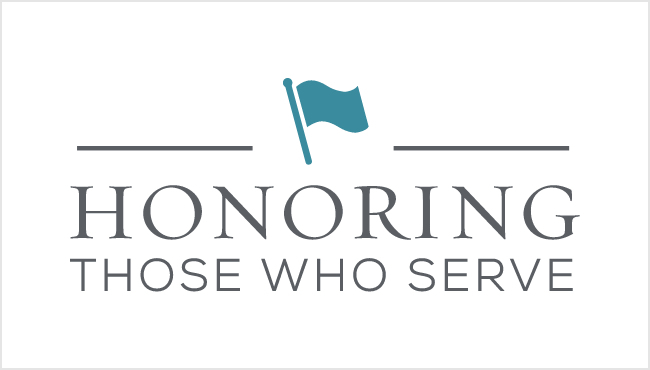 Honoring Those Who Serve Logo