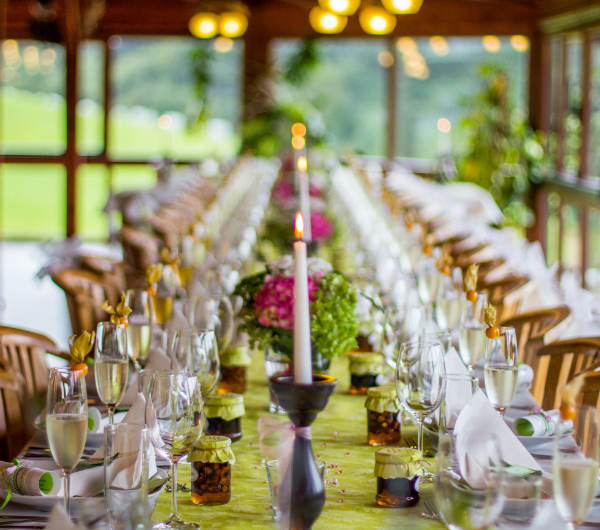 beautiful table setting