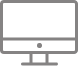 gray computer icon